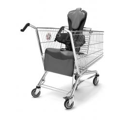 Childrens Silver Shopping Trolley